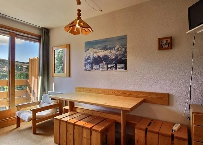 2 Pieces Avec Balcon Au Pied Des Pistes, 4 Personnes - Fr-1-455-14 Apartamento La Plagne