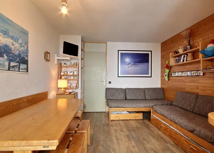 Cosy Avec Balcon Au Pied Des Pistes Et Proche Des Commerces à Belle Plagne - Fr-1-455-14