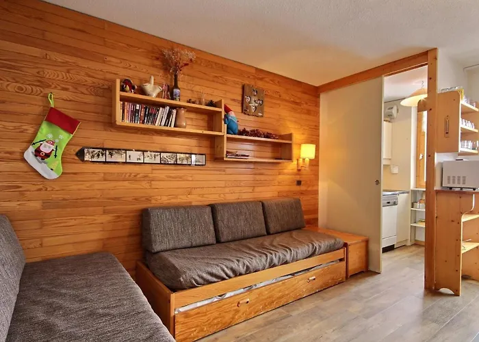 Cosy Avec Balcon Au Pied Des Pistes Et Proche Des Commerces à Belle Plagne - Fr-1-455-14 Appartement *